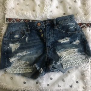 AE Denim festival shorts